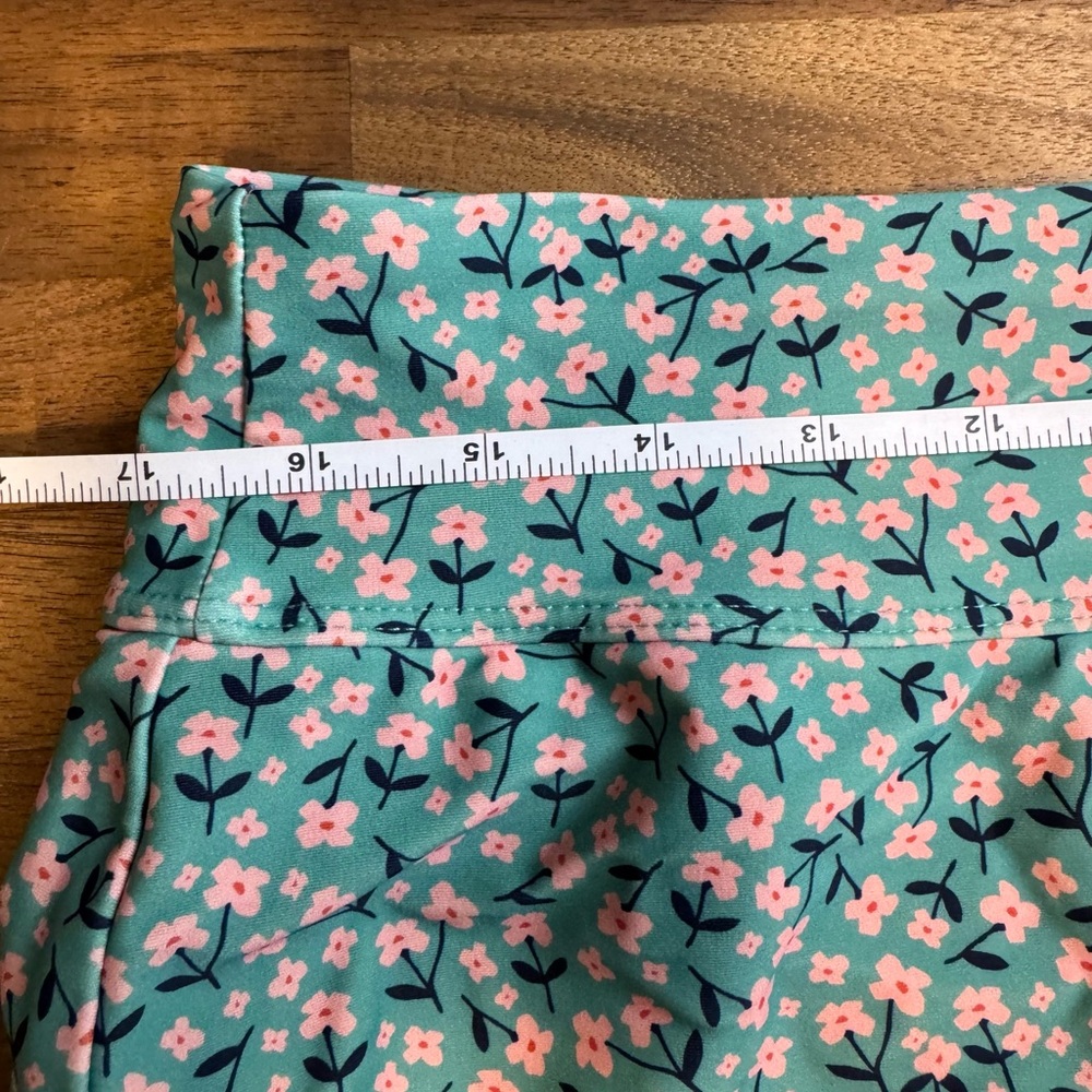 Lime Ricki Swim Ultra High Waist Skirt With Bottoms Tiny Floral, 2XL - Picture 6 of 9